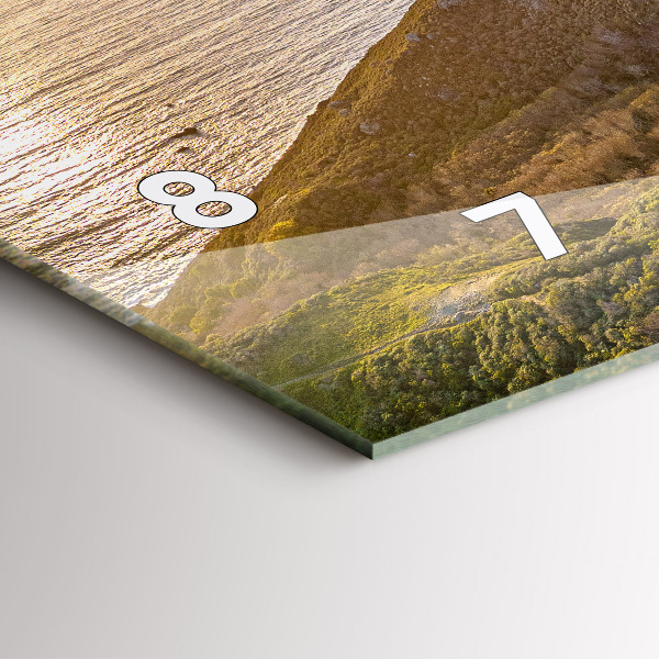 Vízszintes üvegóra Az út San Franciscóba