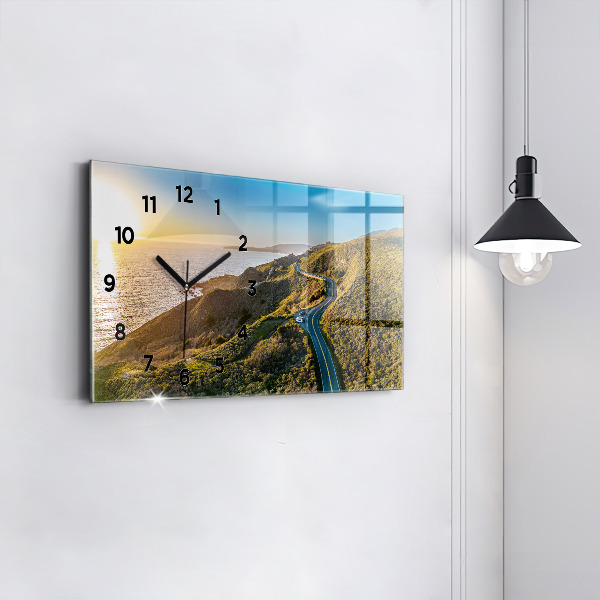 Vízszintes üvegóra Az út San Franciscóba