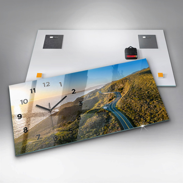 Vízszintes üvegóra Az út San Franciscóba