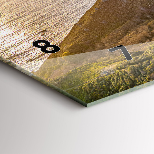 Vízszintes üvegóra Az út San Franciscóba