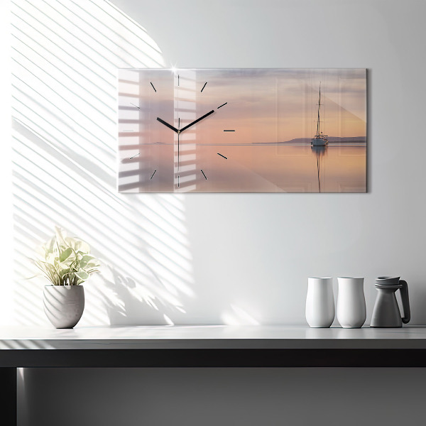 Vízszintes üvegóra Balaton USA