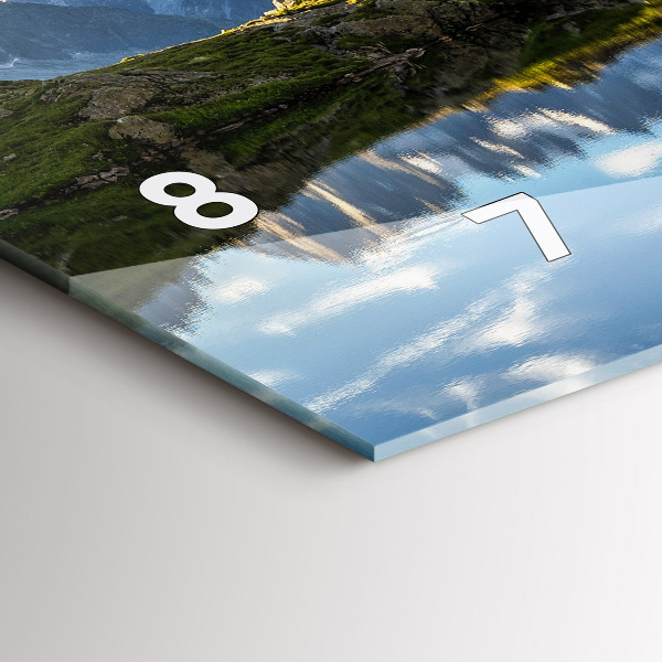 Vízszintes üvegóra Chamonix-völgy, francia Alpok