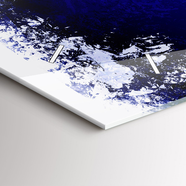 Vízszintes üvegóra Franciaország zászlaja