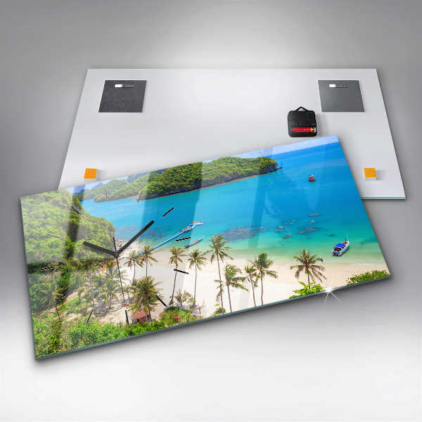 Vízszintes üvegóra Thaiföldi Nemzeti Park