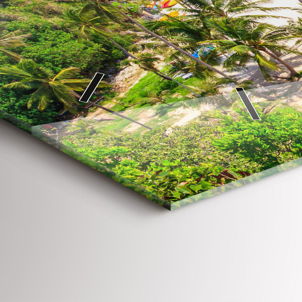 Vízszintes üvegóra Thaiföldi Nemzeti Park