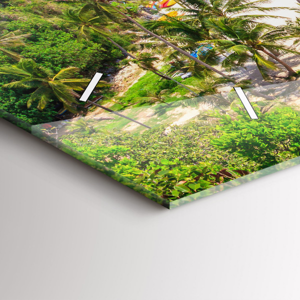 Vízszintes üvegóra Thaiföldi Nemzeti Park