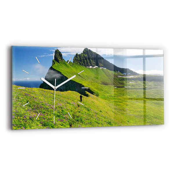 Vízszintes üvegóra Hornstrandir Reserve Izland