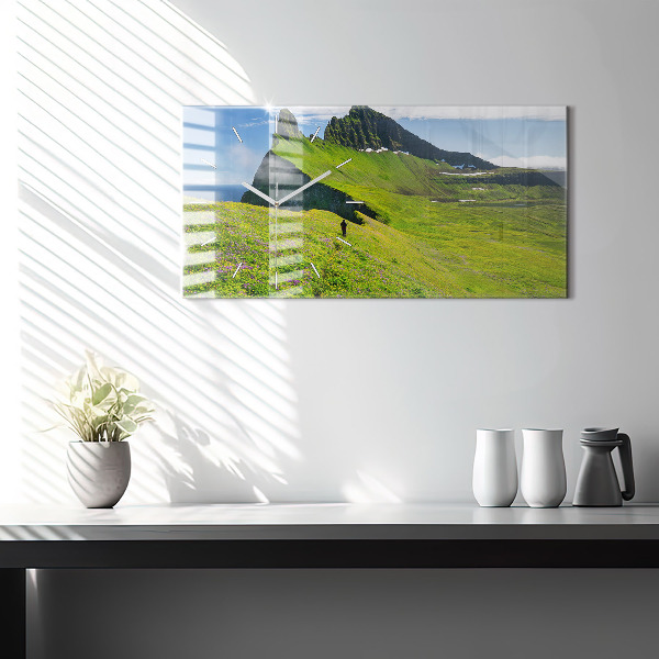 Vízszintes üvegóra Hornstrandir Reserve Izland