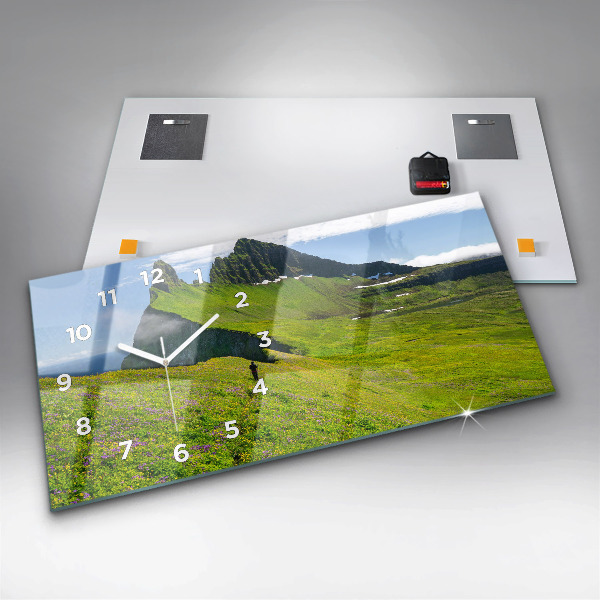 Vízszintes üvegóra Hornstrandir Reserve Izland