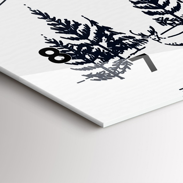 Vízszintes üvegóra Rajzfilm város