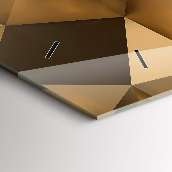 Vízszintes üvegóra Geometriai textúra