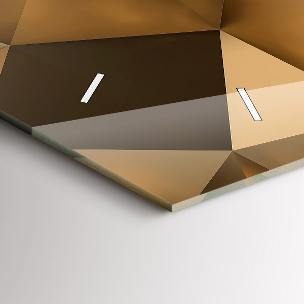 Vízszintes üvegóra Geometriai textúra