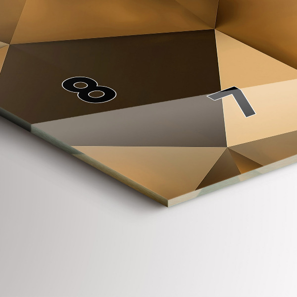 Vízszintes üvegóra Geometriai textúra