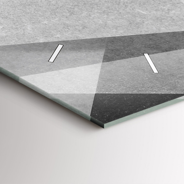 Vízszintes üvegóra Szürke geometriai absztrakció