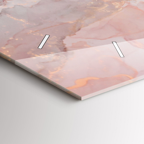 Vízszintes üvegóra Márvány textúra