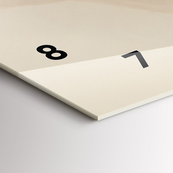 Vízszintes üvegóra Modern Művészet