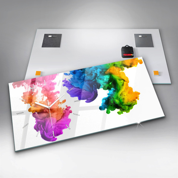 Vízszintes üvegóra A színek szivárványa