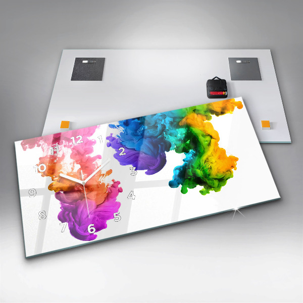 Vízszintes üvegóra A színek szivárványa