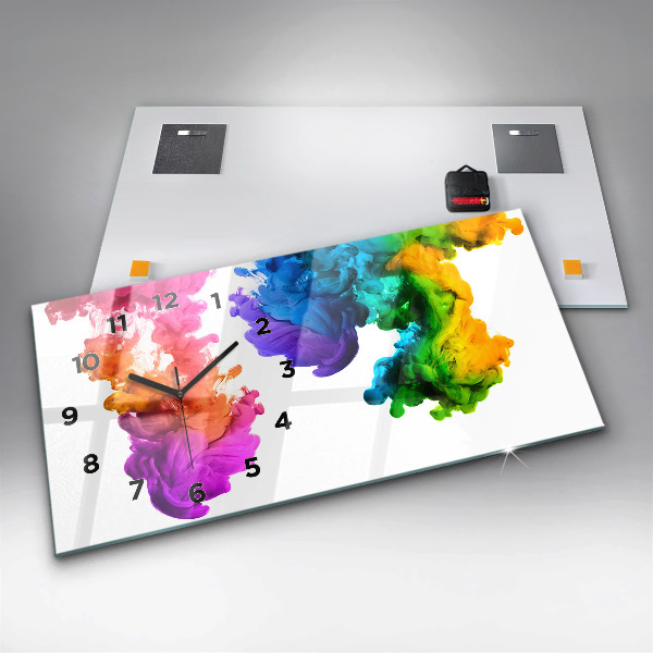 Vízszintes üvegóra A színek szivárványa