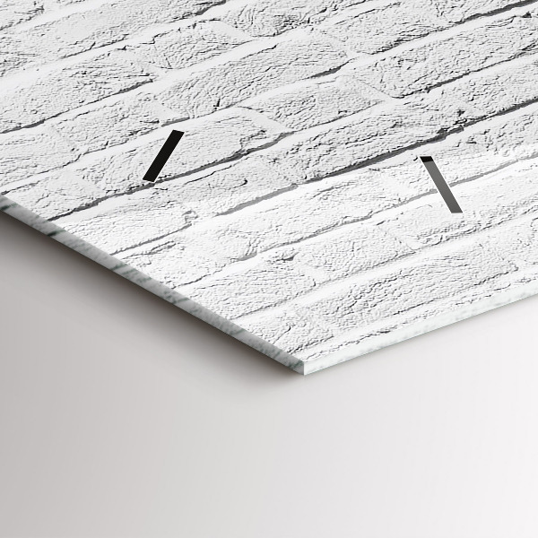 Vízszintes üvegóra Téglafal