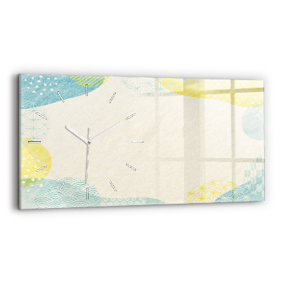 Vízszintes üvegóra Minta keret