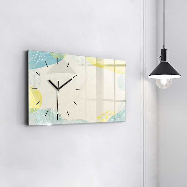 Vízszintes üvegóra Minta keret