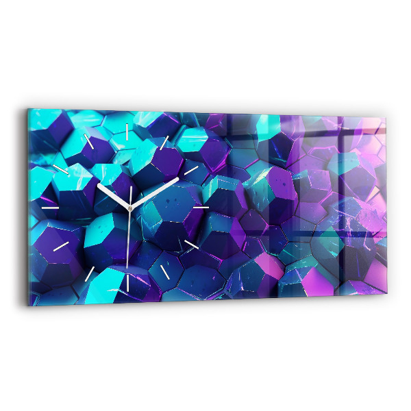 Vízszintes üvegóra Geometriai figurák