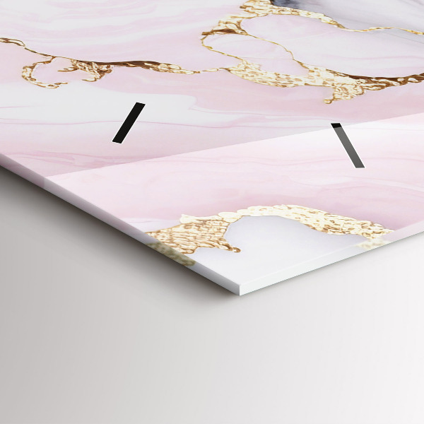 Vízszintes üvegóra Márvány