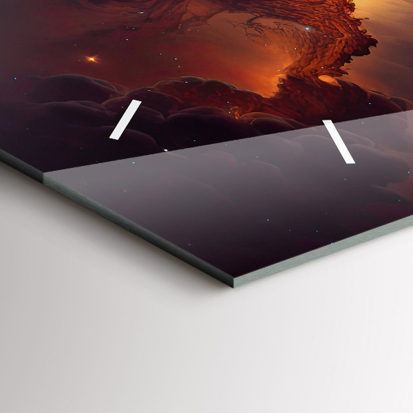 Vízszintes üvegóra A csillagok kozmikus világa