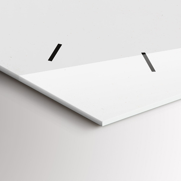 Vízszintes üvegóra Márvány művészet