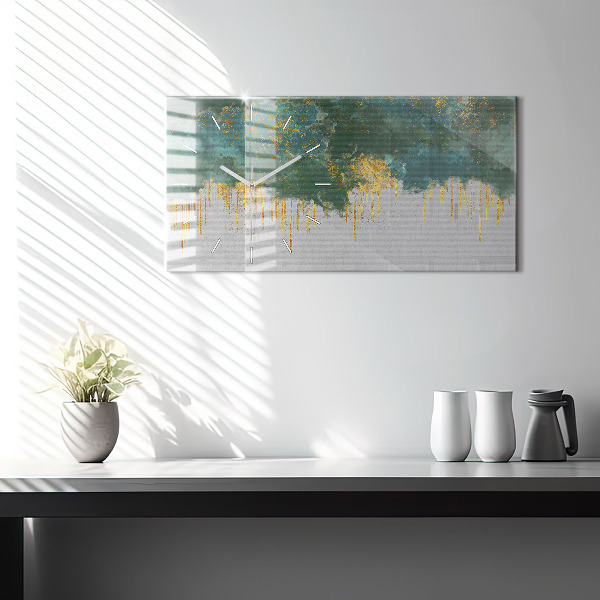 Vízszintes üvegóra Dekoratív minta