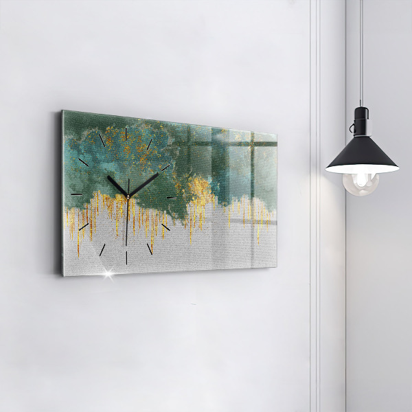 Vízszintes üvegóra Dekoratív minta