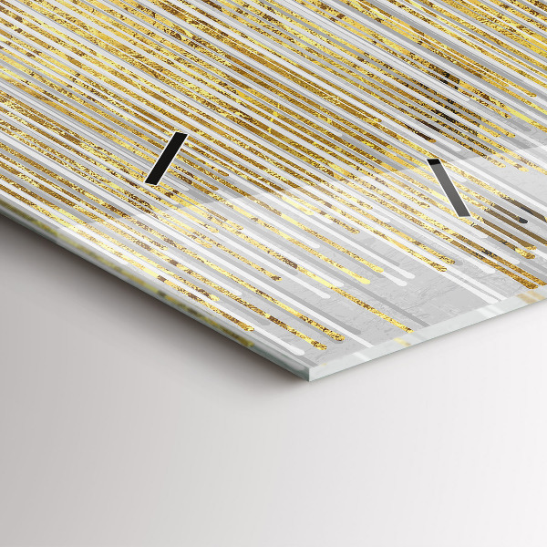 Vízszintes üvegóra Dekoratív minta