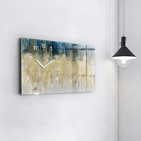 Vízszintes üvegóra Dekoratív minta