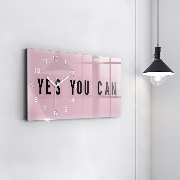 Vízszintes üvegóra Igen Tudod