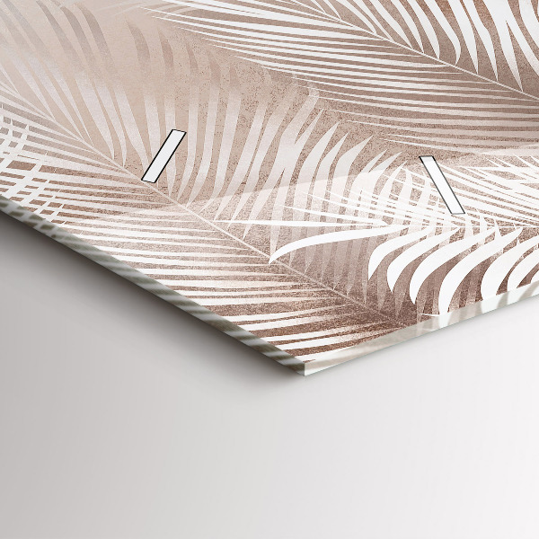 Vízszintes üvegóra Trópusi levelek