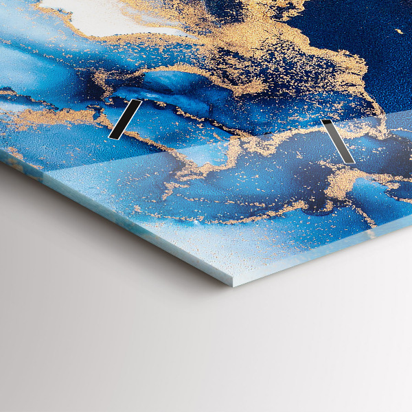 Vízszintes üvegóra Márvány minta