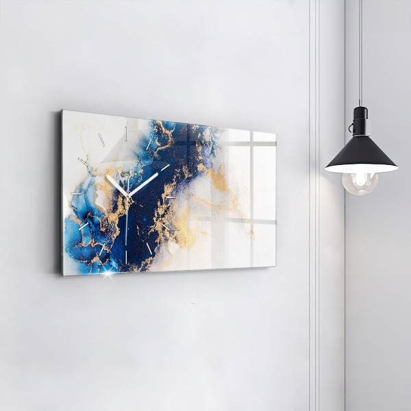 Vízszintes üvegóra Márvány minta