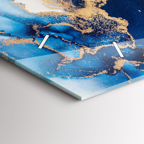 Vízszintes üvegóra Márvány minta