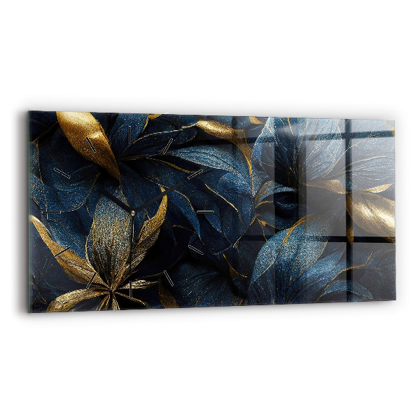 Vízszintes üvegóra Dekoratív virágok