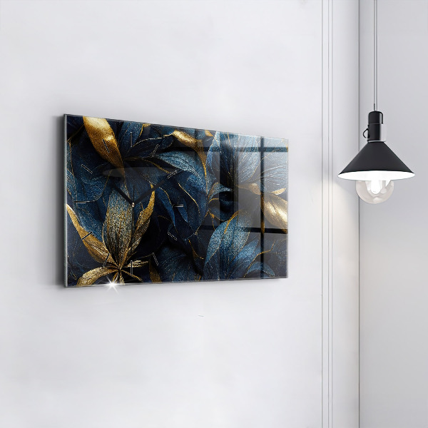 Vízszintes üvegóra Dekoratív virágok