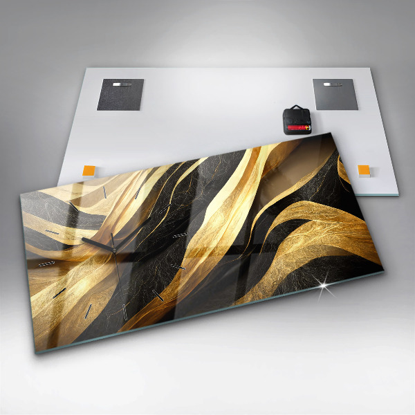 Vízszintes üvegóra Elegáns absztrakció