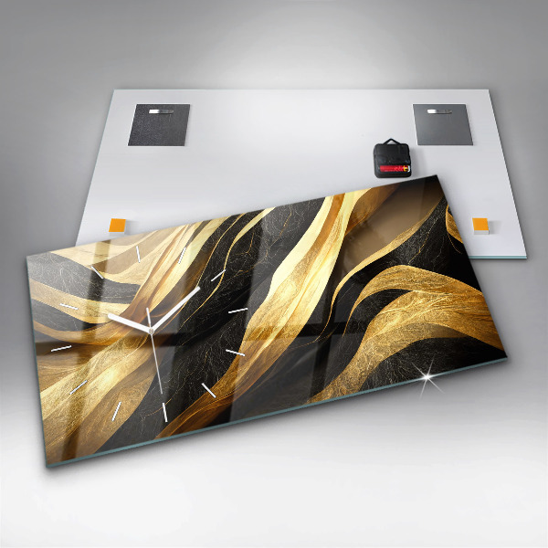 Vízszintes üvegóra Elegáns absztrakció