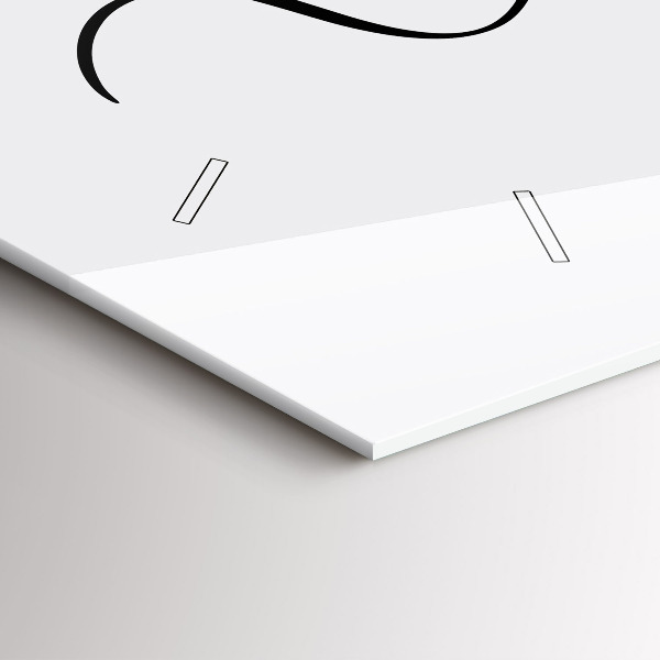 Vízszintes üvegóra Emlékek felirat