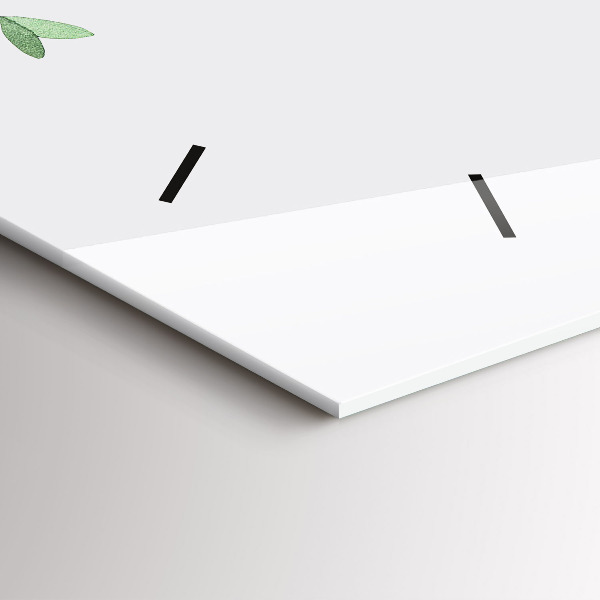 Vízszintes üvegóra Növény levelei