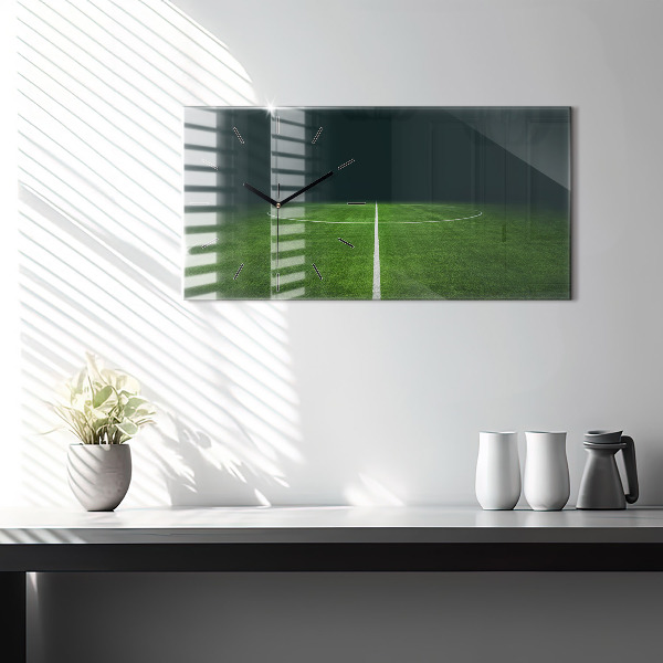 Vízszintes üvegóra Futballpálya