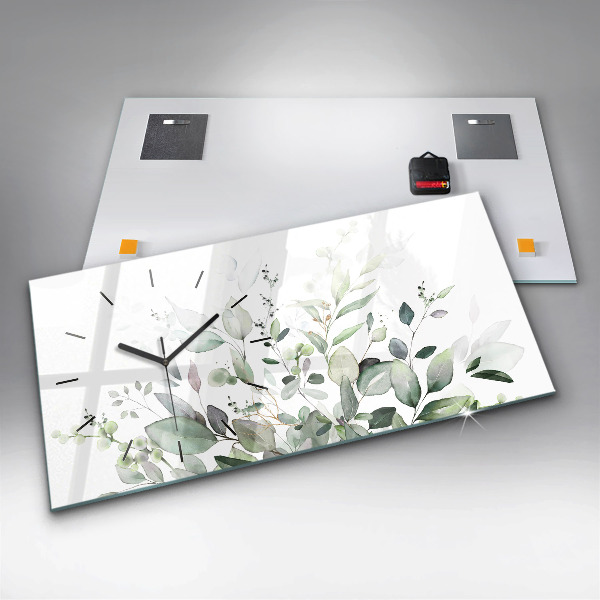 Vízszintes üvegóra Növények levelei