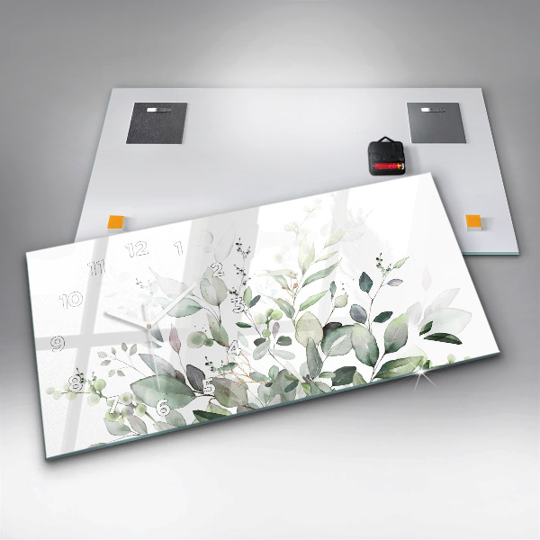 Vízszintes üvegóra Növények levelei