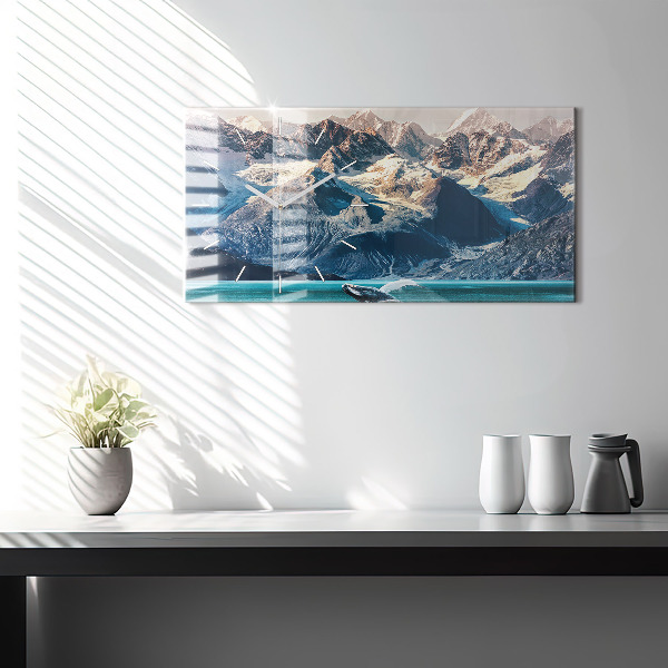 Vízszintes üvegóra Bálnavíz