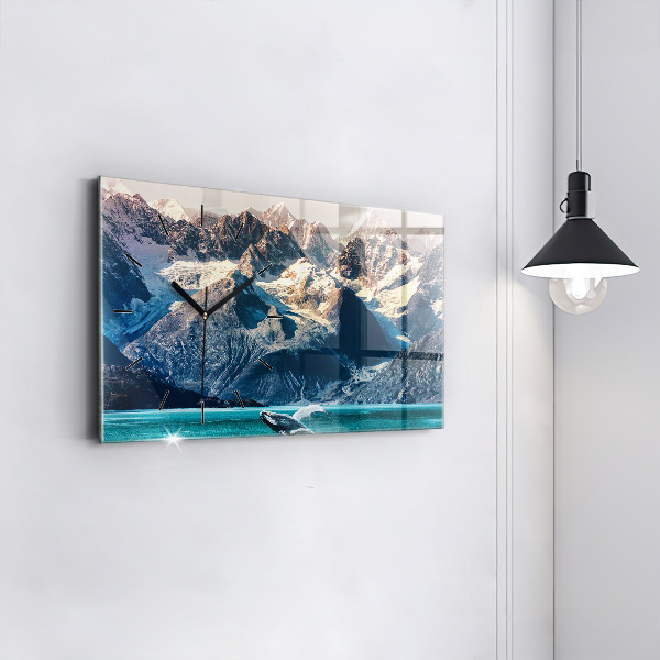 Vízszintes üvegóra Bálnavíz